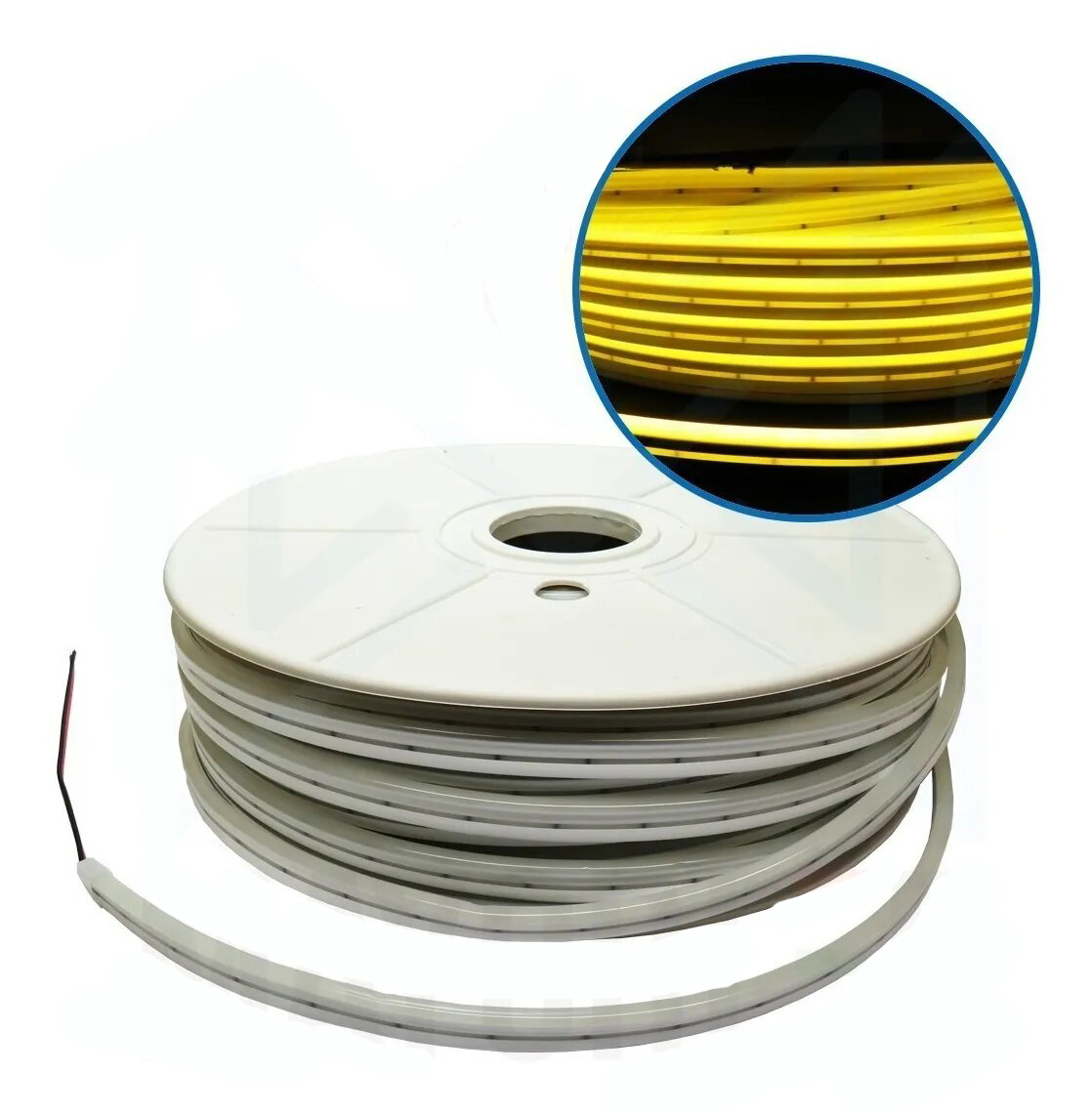 Manguera Neón Led Color Fijo Exterior Flexible 12v (Precio Por Metro)