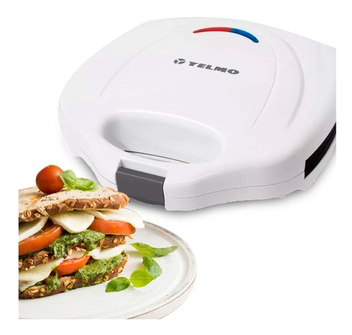 Sandwichera Yelmo SW-1800 4 Porciones 700W Con Luz SW1800