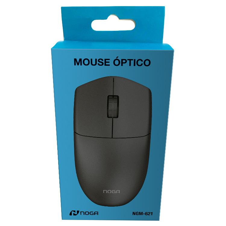 Mouse para PC USB cable laptop notebook Noga NGM-621 óptico