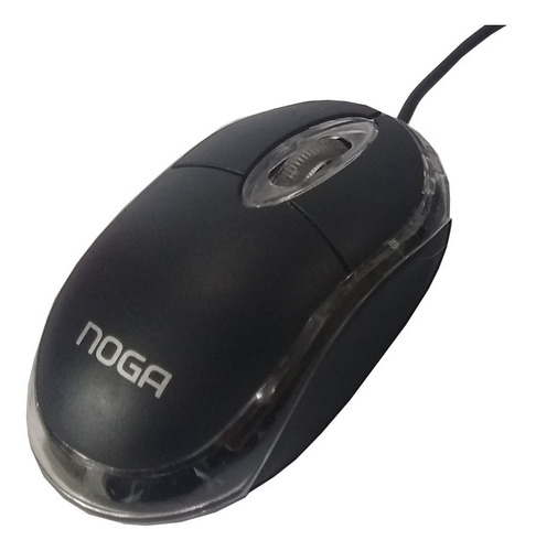 Mouse Óptico USB Noga 611U PC Notebook 3 Botones Compacto