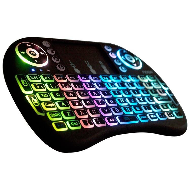 Mini Teclado Inalámbrico Mouse Smart TV PS3 PC Noga NKB-K2R