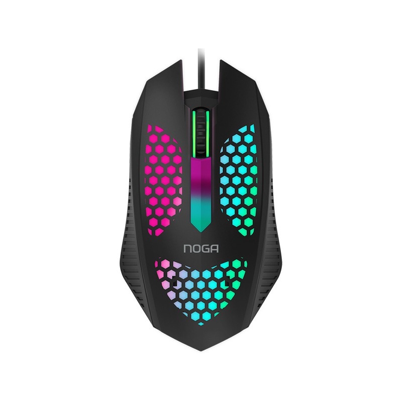 Kit Gamer Teclado y Mouse Combo Retroiluminado Noga Nkb100