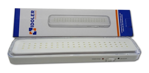 Luz De Emergencia 60 Leds 7 Hs Autonomía Portátil Idoler L60
