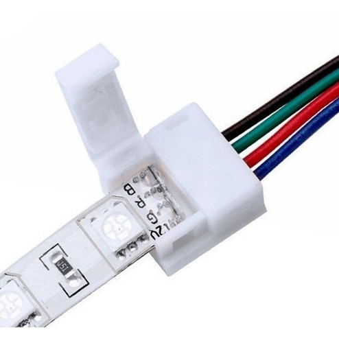 Conector Doble Para Tira De Led 5050 RGB