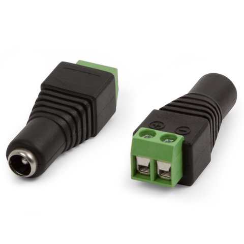 Conector Ficha Plug Hembra Alimentación DC