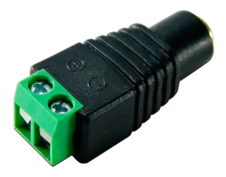 Conector Ficha Plug Hembra Alimentación DC