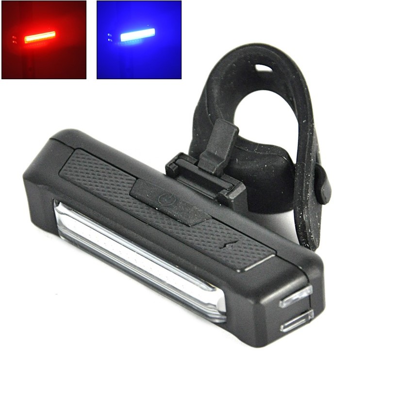 Luz linterna USB bicicleta LED súper potente impermeable.