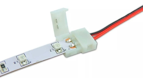 Conector Doble Para Tira De Led 2835/3528