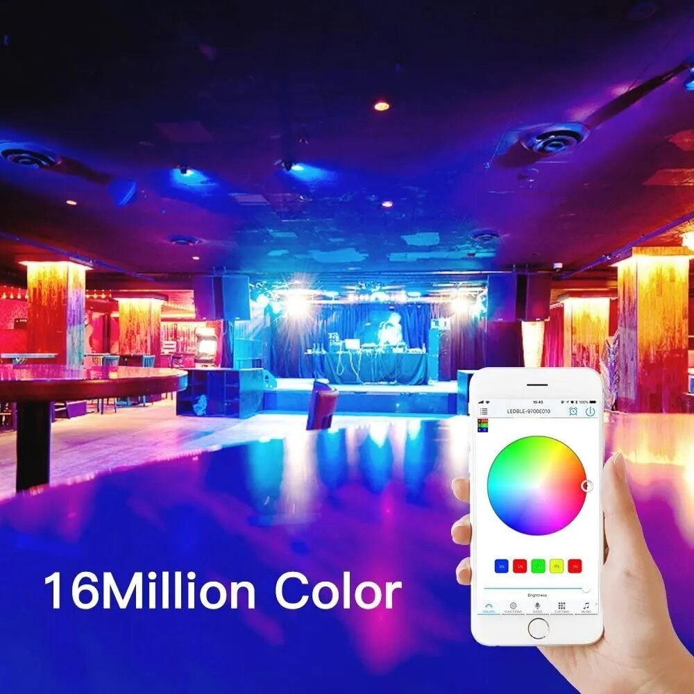 Controladora RGBW App para Tira de Leds Perfil Bluetooth