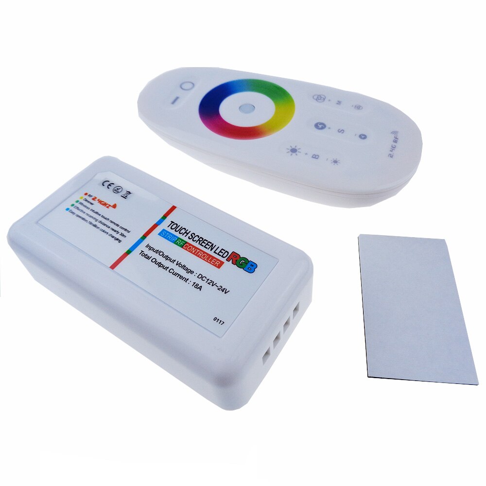 Controladora Led Rgb Touch Táctil Radio Frecuencia Rf 18a