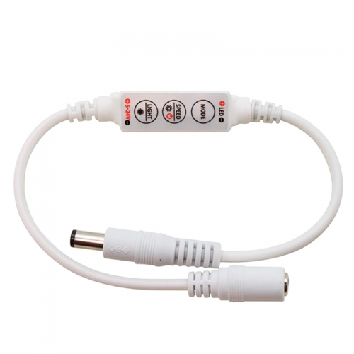 Mini Controladora Dimmer Para Tiras de Leds 5V - 24V