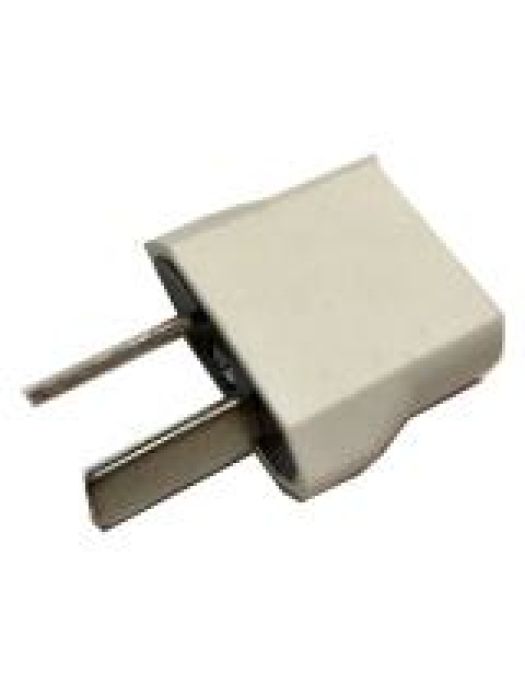 Ficha Adaptador 110 V - 220 V Plana a Oblicua 10 A