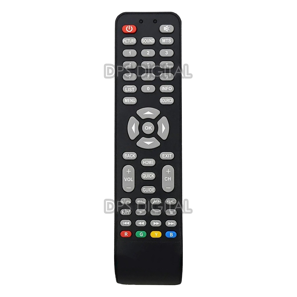 (LCD-499) Control Remoto LCD Noblex Admiral Smartlife