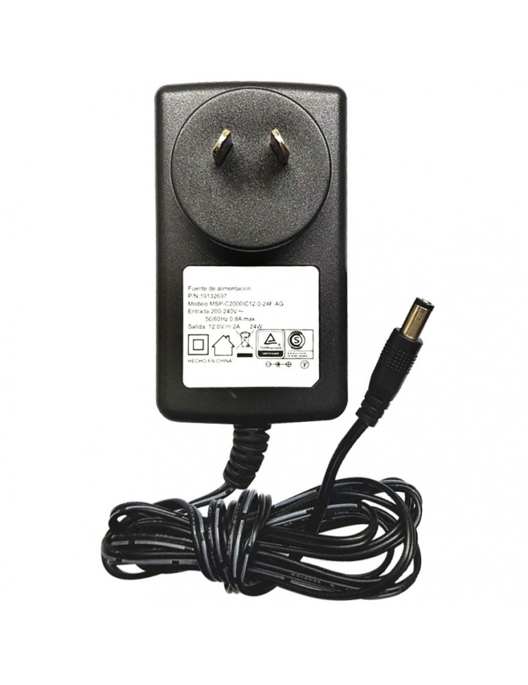 Fuente Switching 12V 2Amp Tira LED Cámaras CCTV Modem