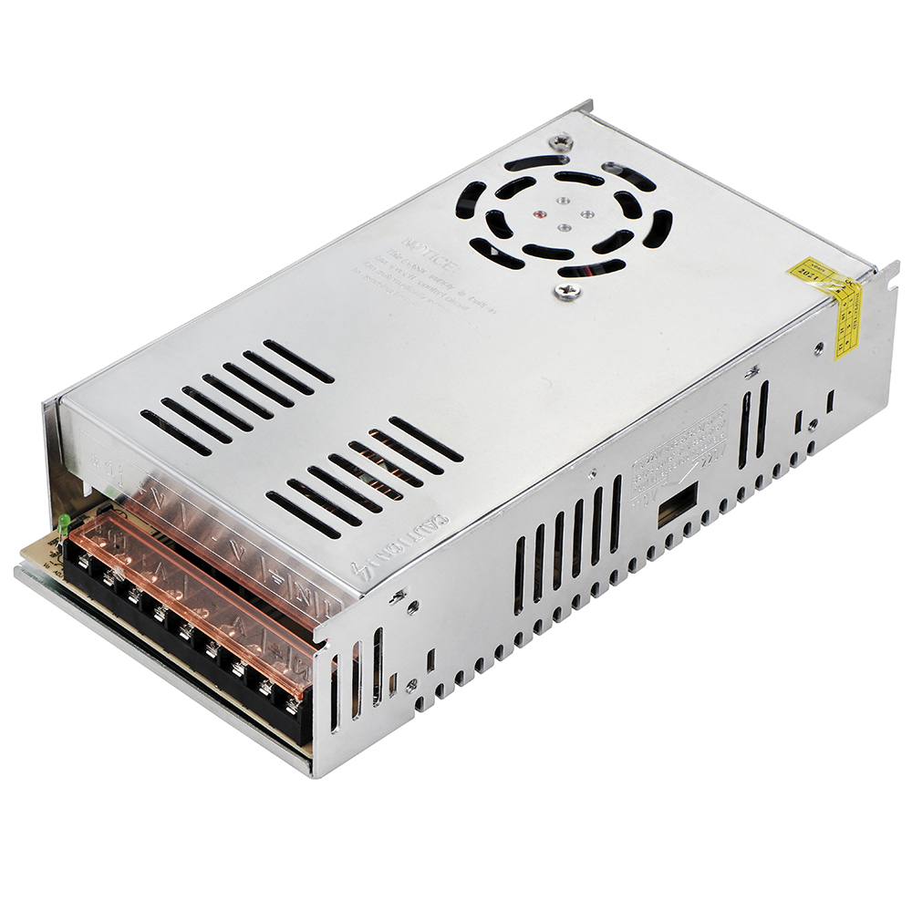 Fuente Switching 12V 30A Metálica Tira Leds Cámara CCTV