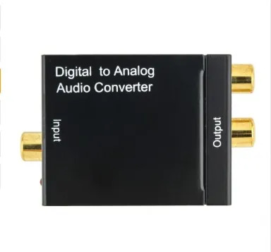 Conversor Audio Digital a RCA + Cable Óptico Digital 1 Mts