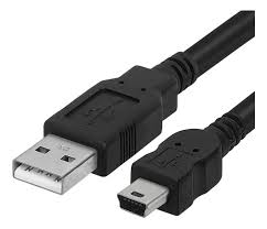 Cable USB A Mini USB Cargador Cámara Mp3 GPS PS3