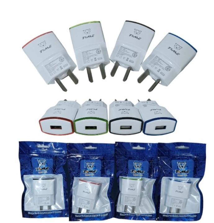 Cabezal Cargador Fuente De Pared 1 Puerto USB 5V 1A