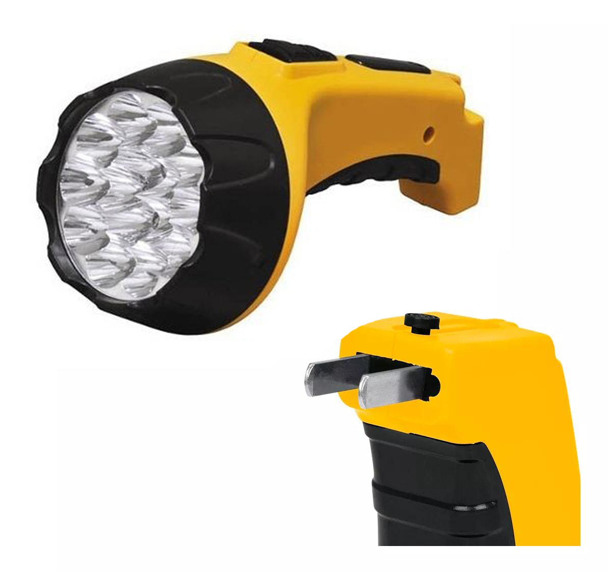 Linterna Recargable A 220V 15 LED Alto Brillo Larga Duración