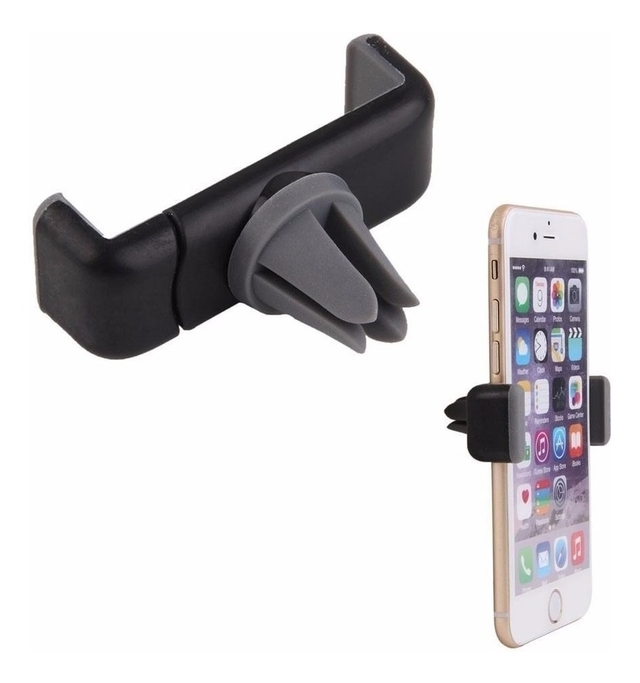 Soporte Universal Auto Rejilla Aire Celular GPS Giratorio