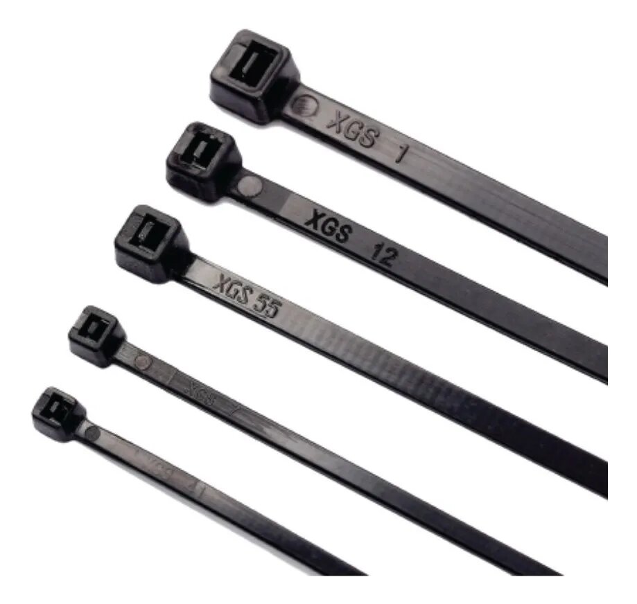 Precintos Plásticos Nylon 100 Unidades 4,8mm X 200mm Inteck