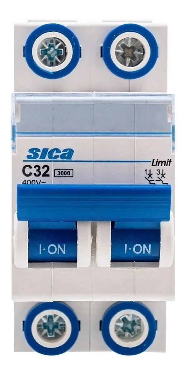 Llave Térmica 32 Amp Termomagnética Bipolar Sica 2x32