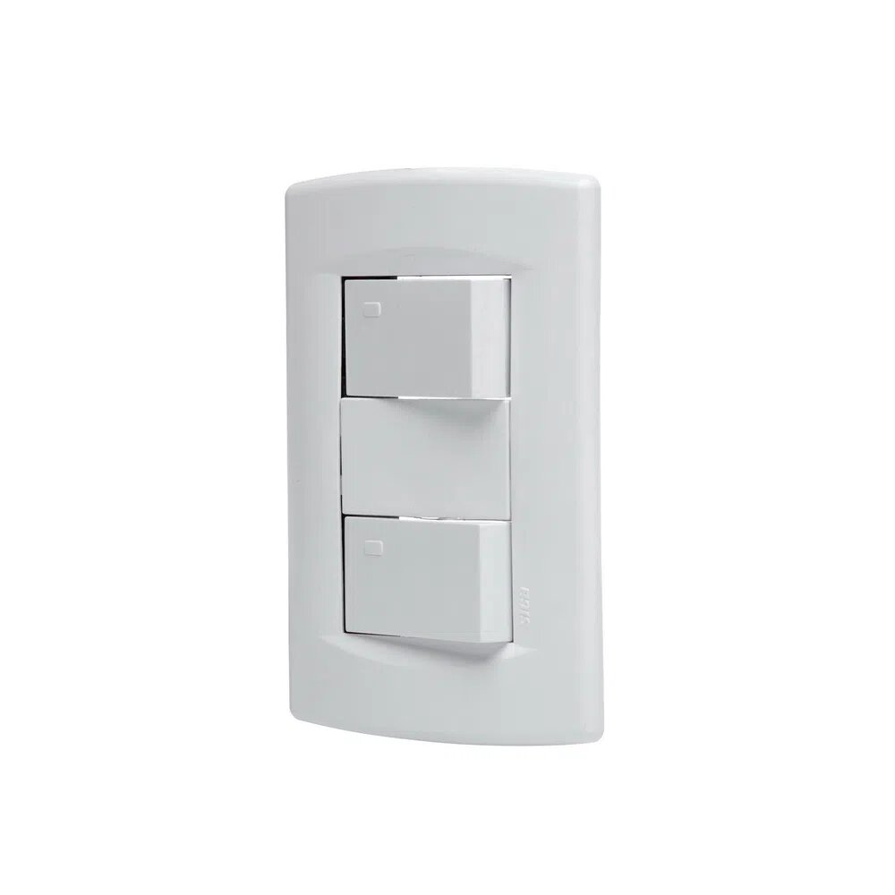 Llave de Luz Módulo Armado 2 Puntos Sica Life