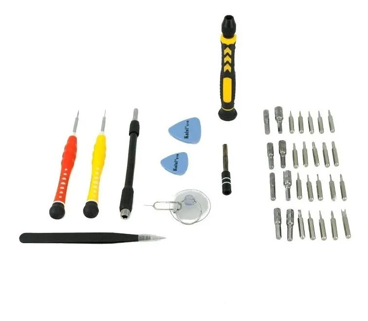 Kit Reparación Profesional Destornilladores Celulares 38 Piezas
