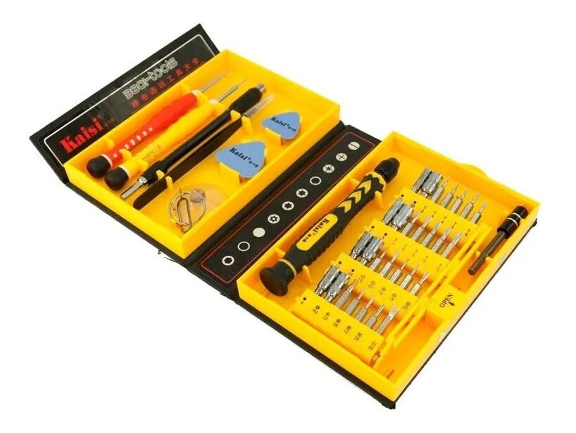 Kit Reparación Profesional Destornilladores Celulares 38 Piezas