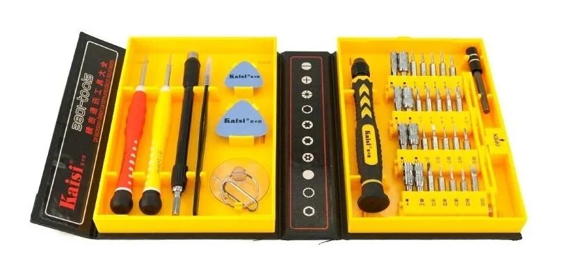 Kit Reparación Profesional Destornilladores Celulares 38 Piezas