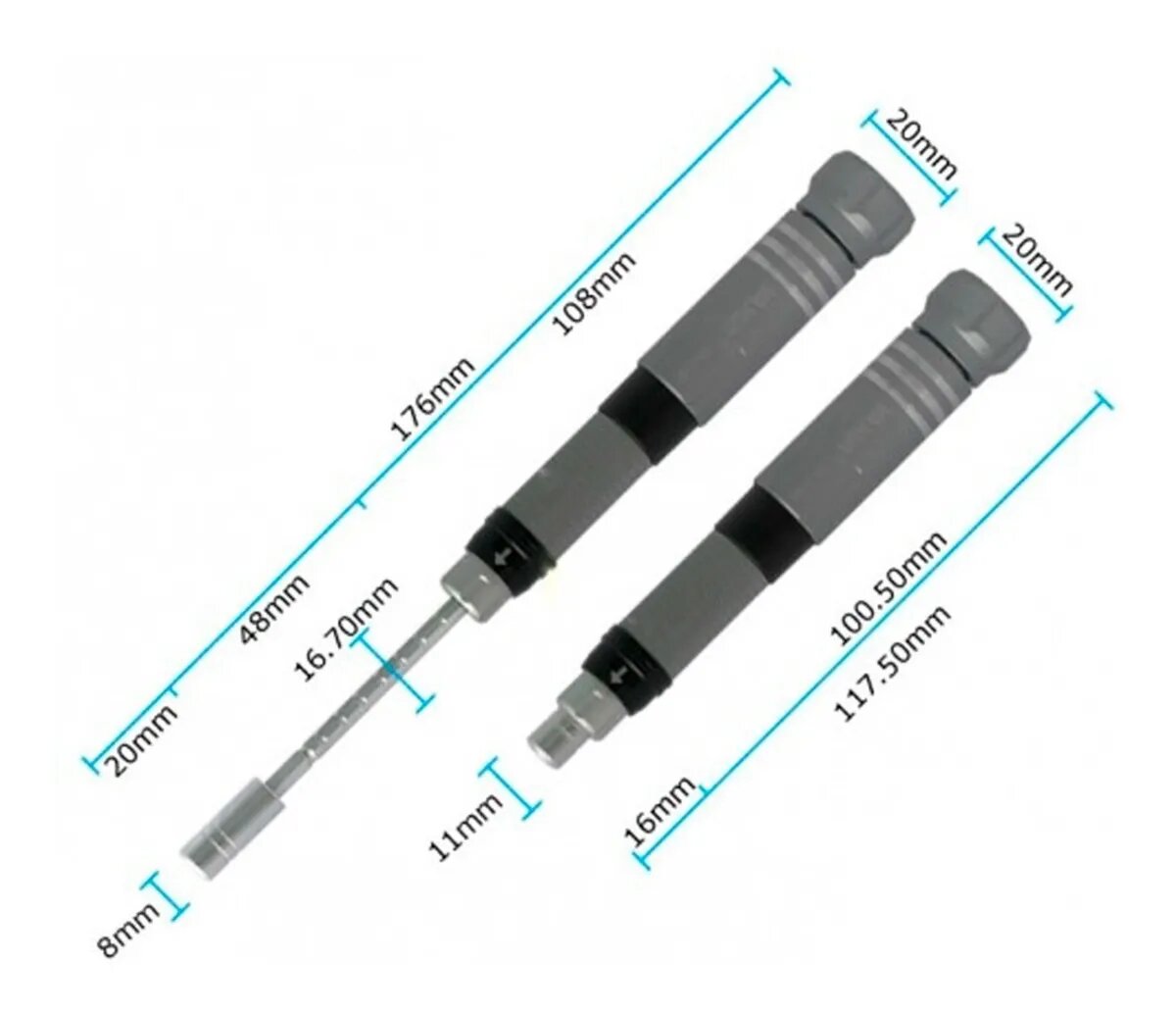 Kit Destornillador Reparación Celular 6 En 1 Yaxun