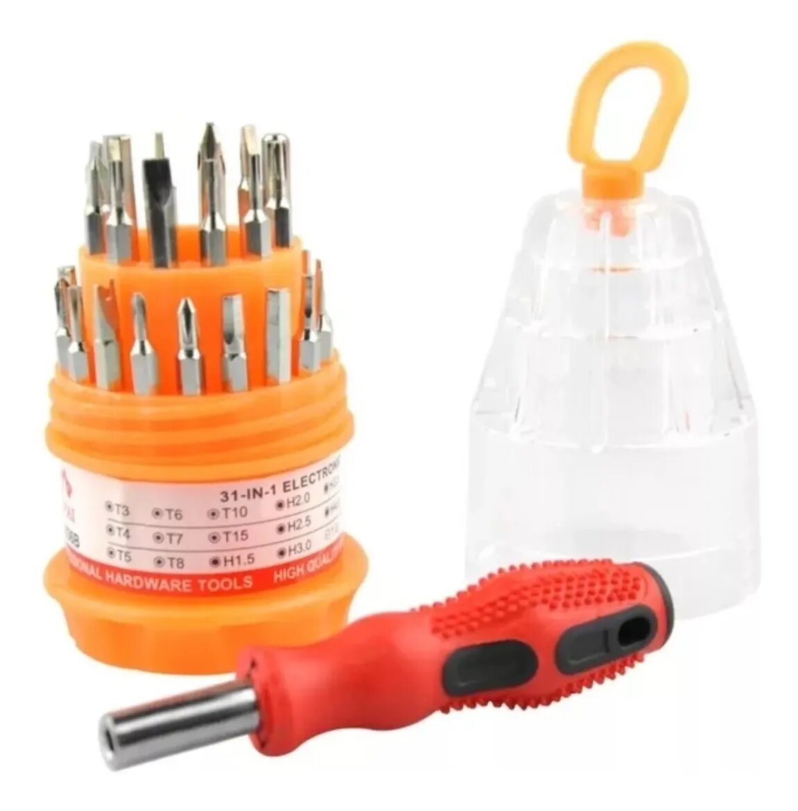 Kit Destornillador 31 Puntas Celulares Electrónica
