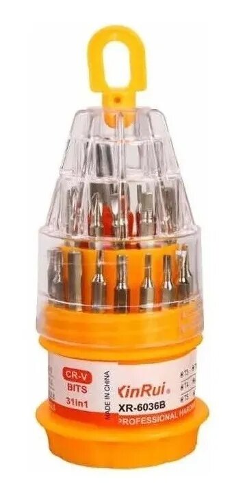 Kit Destornillador 31 Puntas Celulares Electrónica