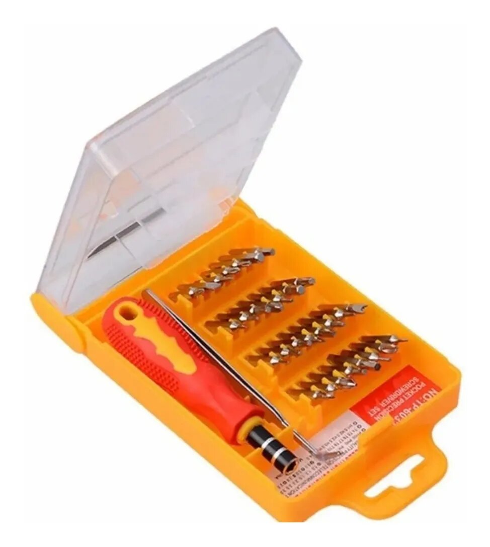 Kit Destornillador 32 Puntas Celulares Electrónica
