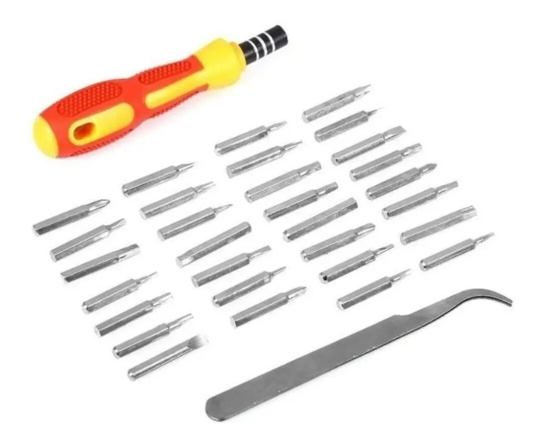 Kit Destornillador 32 Puntas Celulares Electrónica