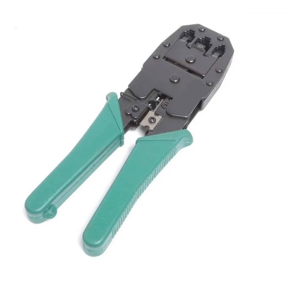 Pinza Crimpeadora Cuádruple RJ45 12 11 9 UTP Red Tel HY-200