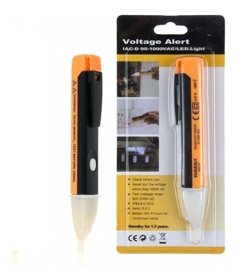 Lápiz Tester Alerta De Voltaje Busca Polo Detector