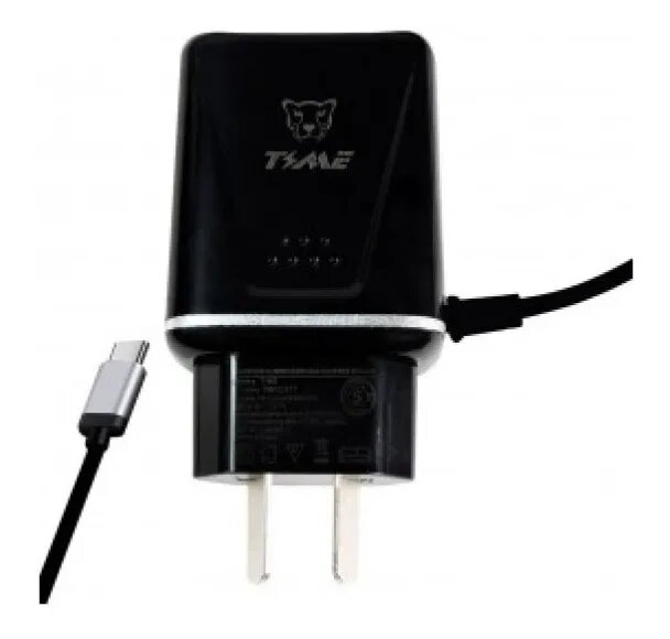 Cargador Celular Carga Rápida 3.1A Usb Tipo C + 2 Usb