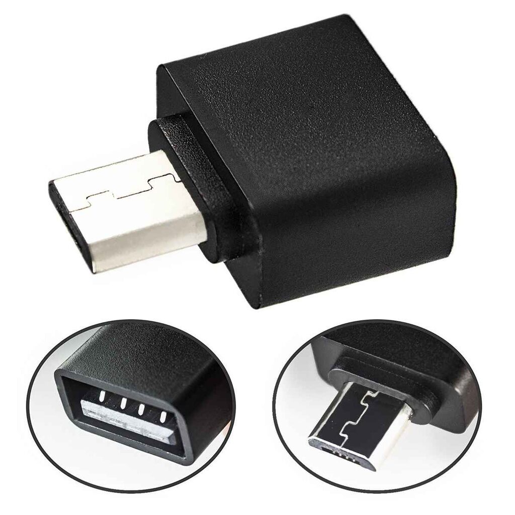Adaptador OTG USB hembra a tipo micro USB macho para celular - tablet
