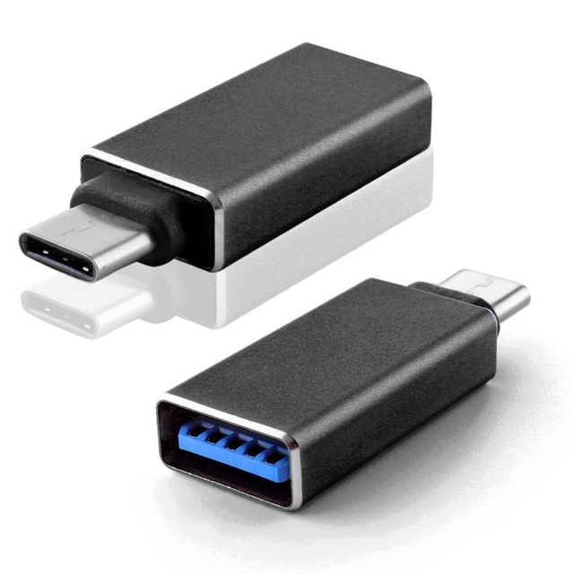 Adaptador OTG USB hembra a Tipo C macho celular - tablet