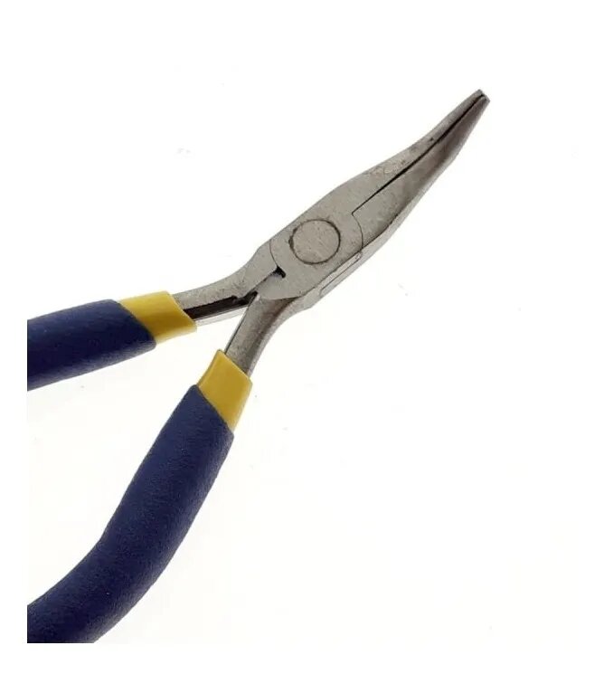 Pinza De Punta Curva Precisión 125mm