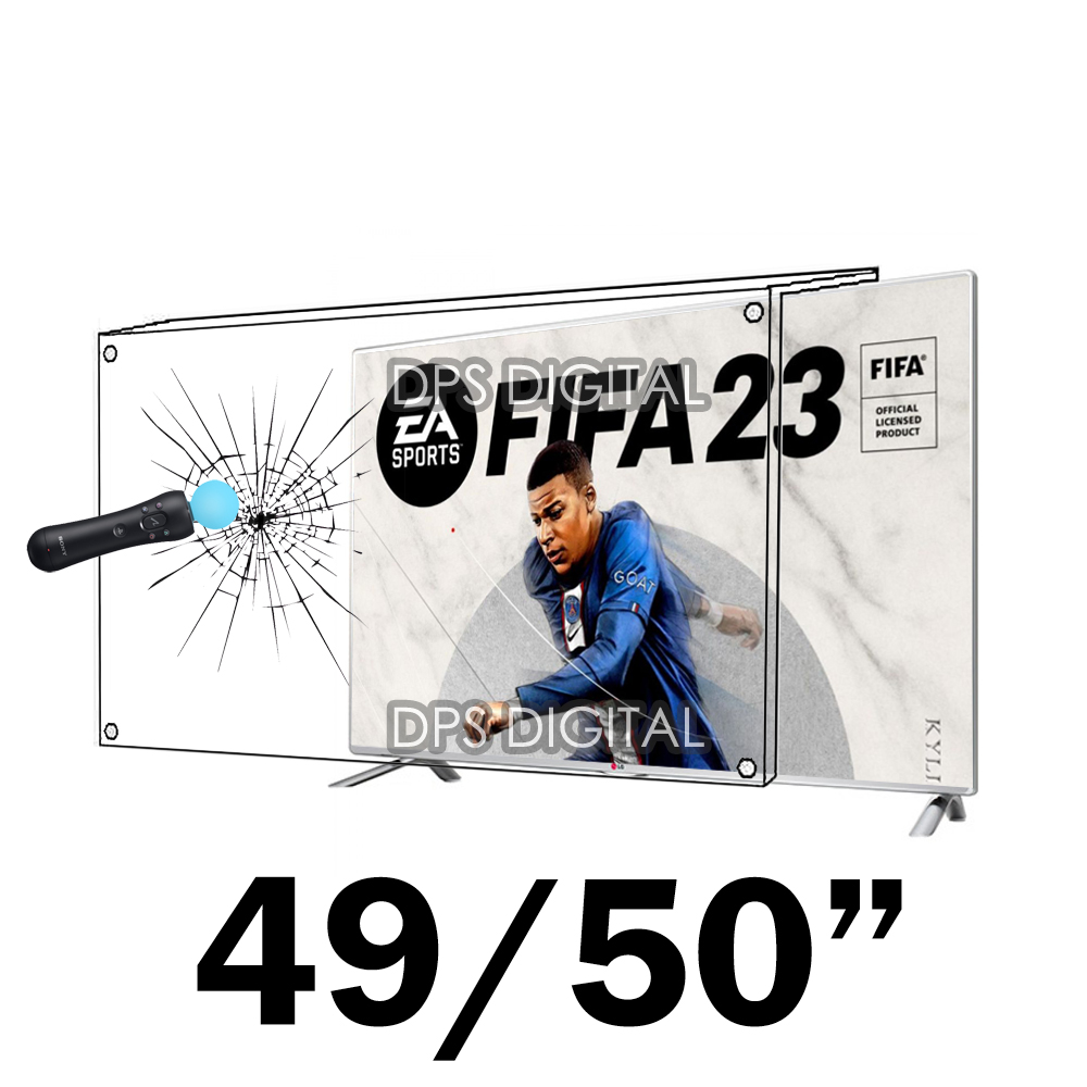 Protector de pantalla para TV LED y Smart TV 49-50 pulgadas