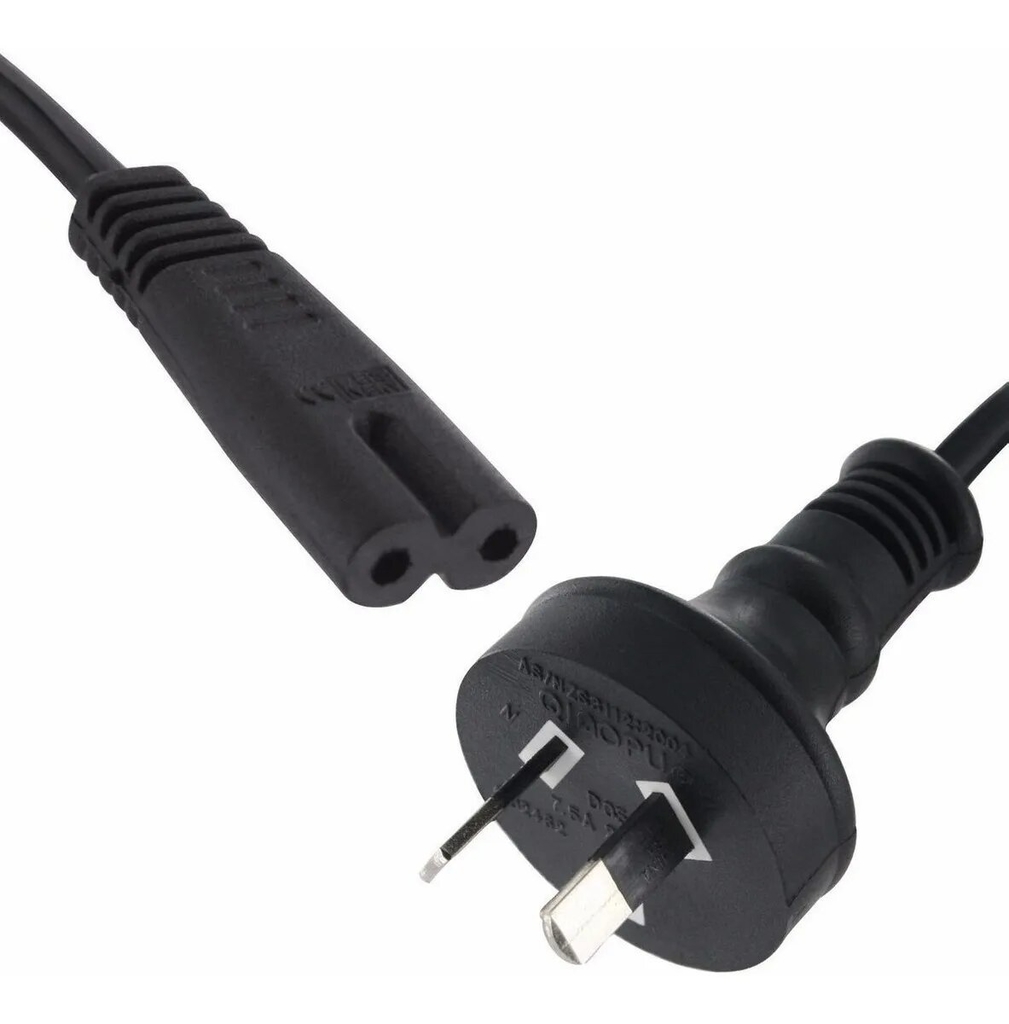 Cable Interlock Tipo 8 Alimentación 220V 1,5mts Para Tv Radios Consolas