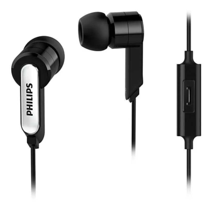 Auriculares In-Ear Philips Extra Bass Silicona Negros