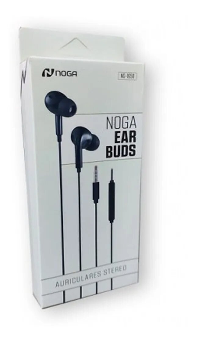 Auricular Noga In Ear Manos Libres con Micrófono NG1650 Negros