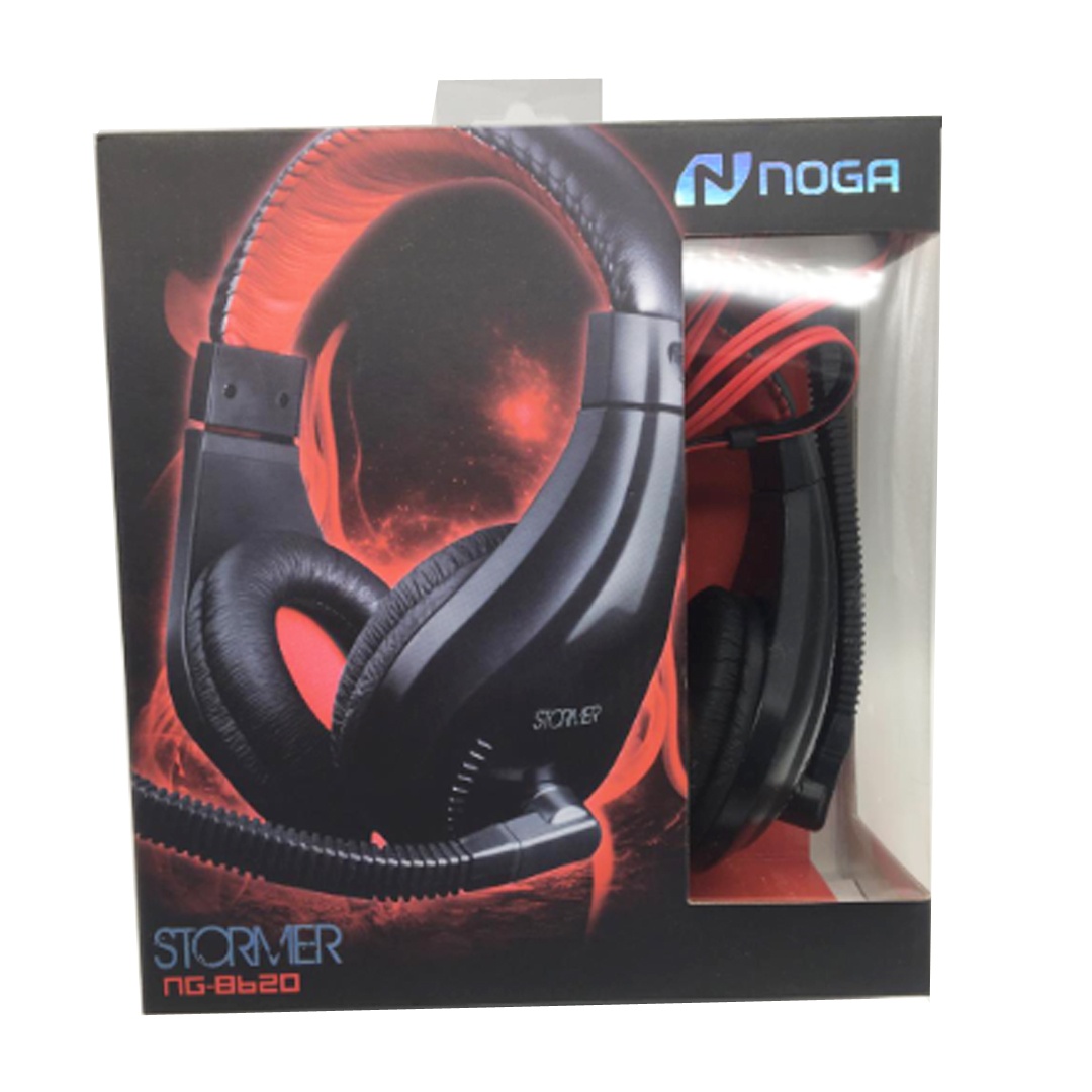 Auricular Headset Gamer Noga Stormer Ng-8620 Con Micrófono HD