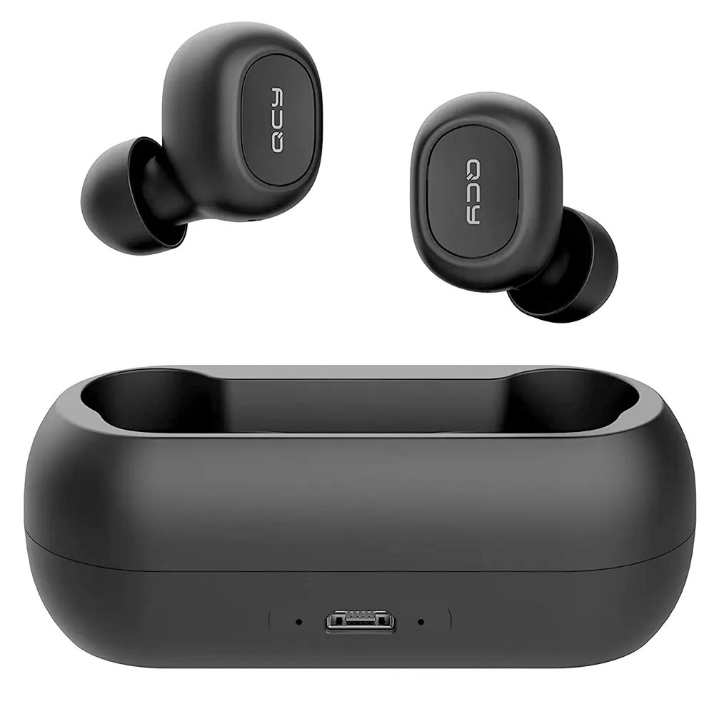 Auriculares inalámbricos QCY T1C in-ear Bluetooth negro