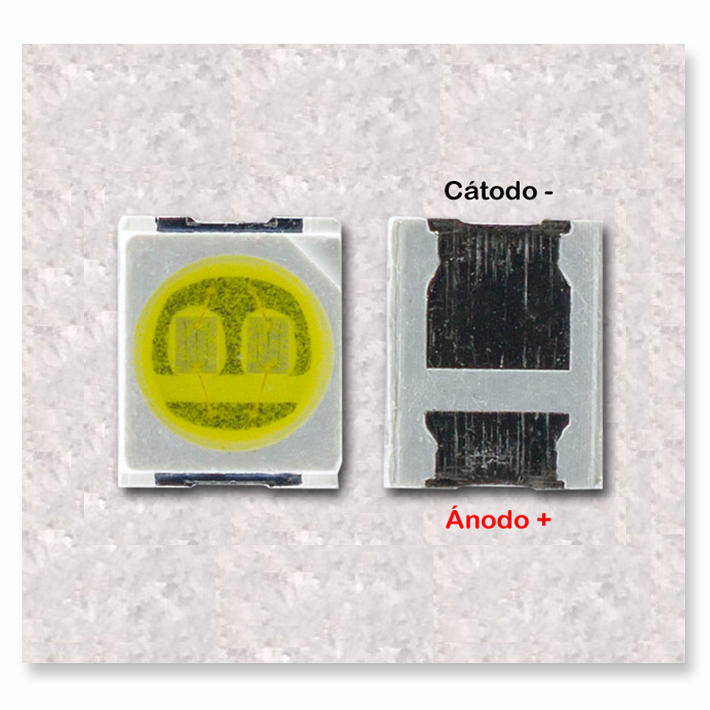 LED SMD 3528/2835 3V Philips AOC Hitachi backlight TV