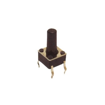 Pulsador Tact Switch 4 Patas 6x6x13mm Ø7.5