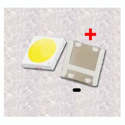 Led SMD 3535 6V 2W ánodo Grueso Philips Backlight TV